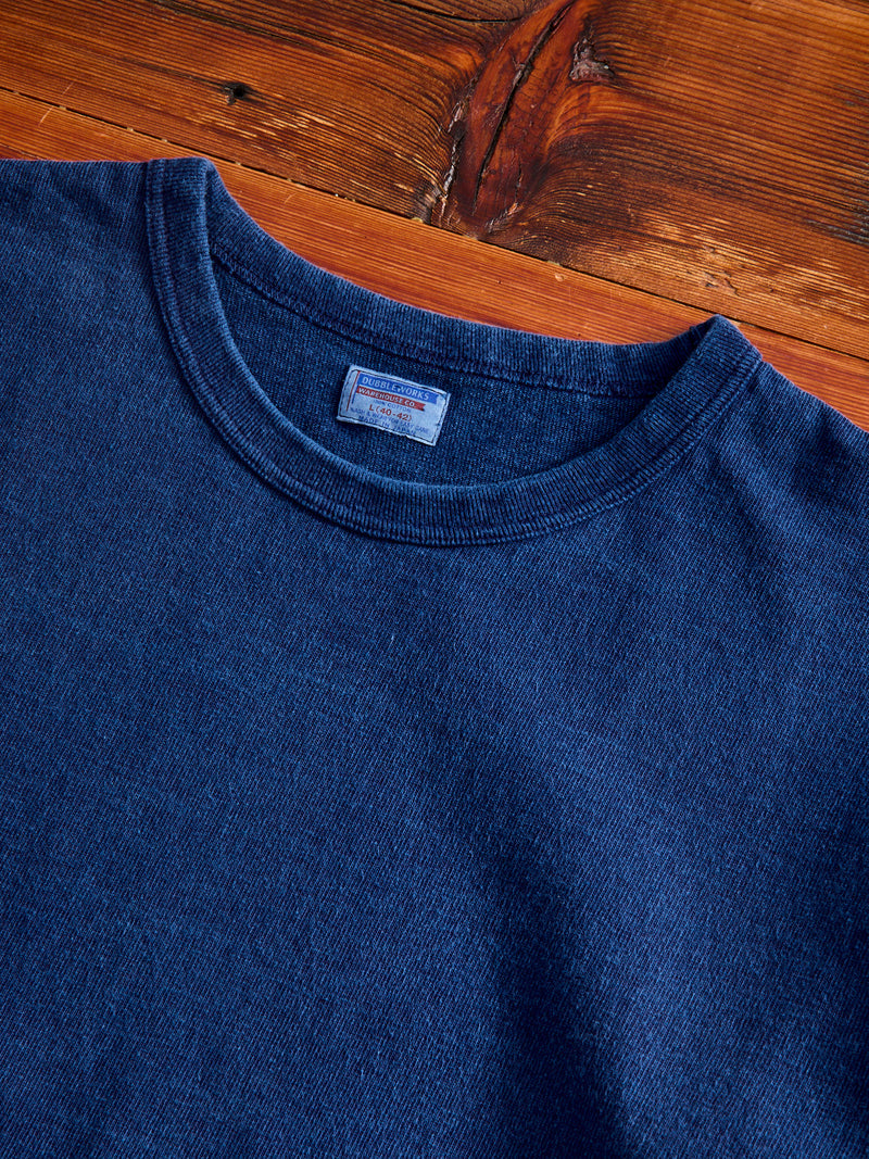 Stand Wheeler T-Shirt in Indigo Dye