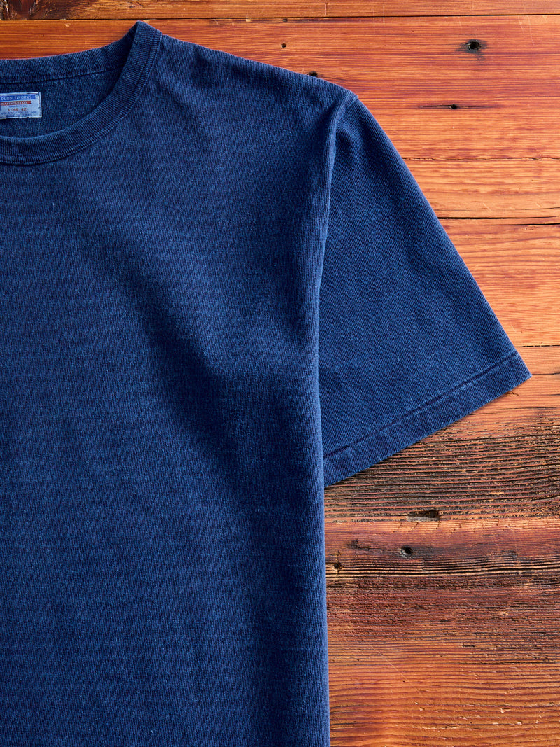 Stand Wheeler T-Shirt in Indigo Dye