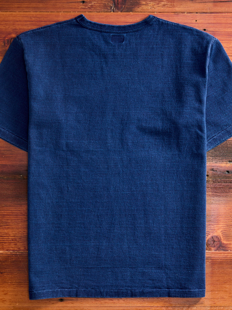 Stand Wheeler T-Shirt in Indigo Dye