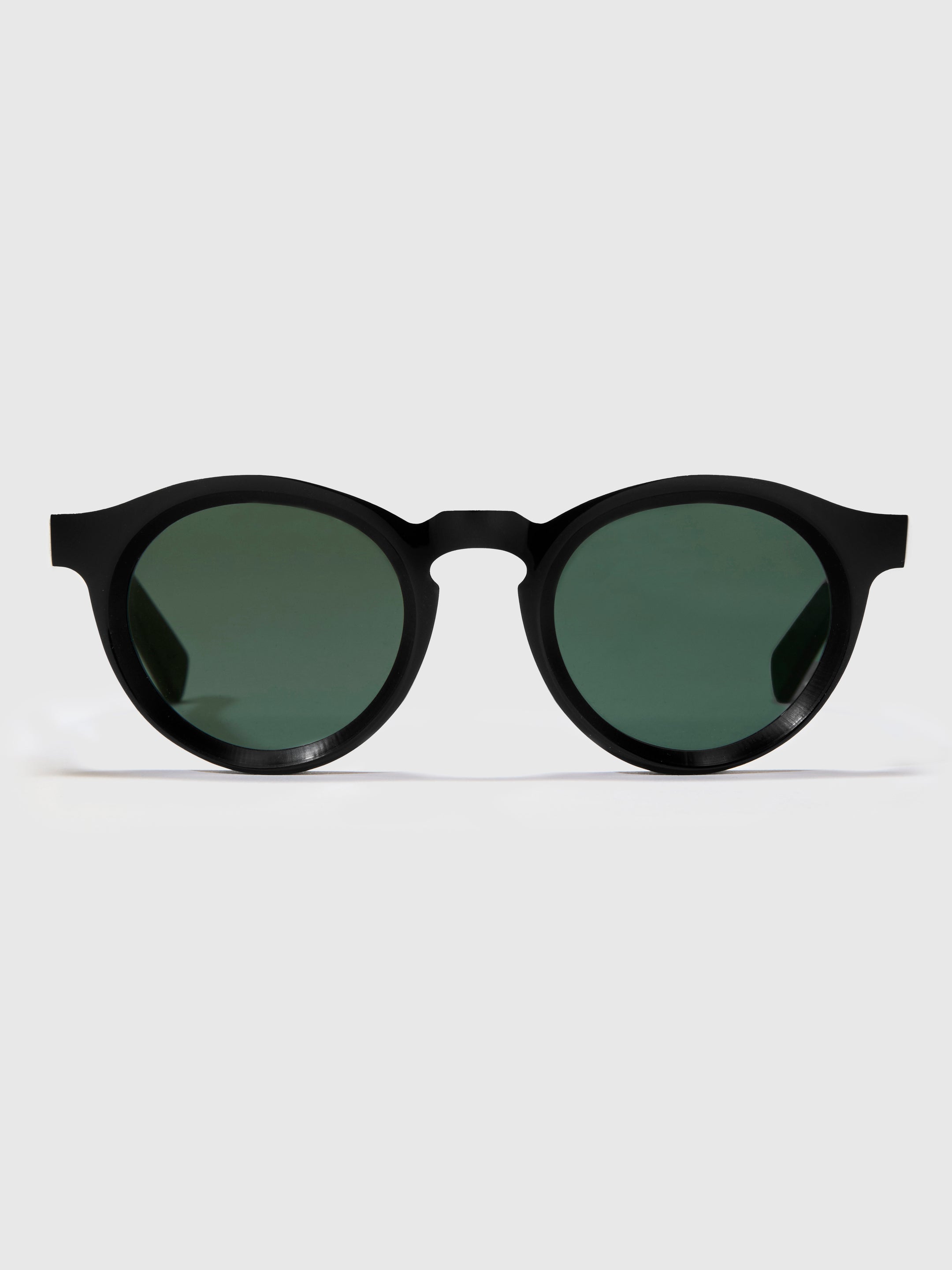 p3 goggle eyed idol SP-01 "P3 Round" Sunglasses in Black/Green – Blue Owl Workshop