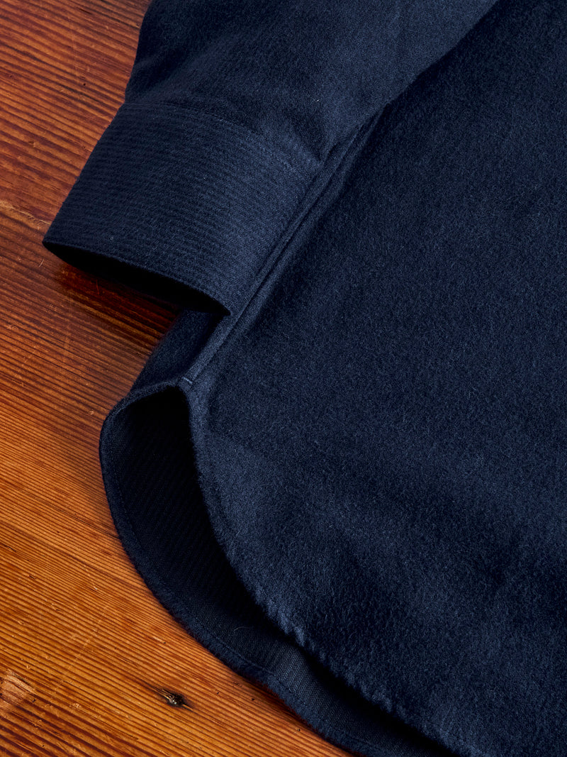 Snap Western Shirt in Midnight Shadow Stripe