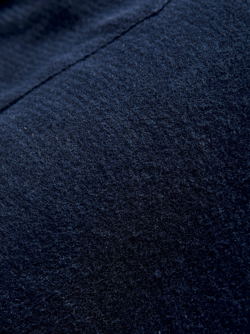 Snap Western Shirt in Midnight Shadow Stripe