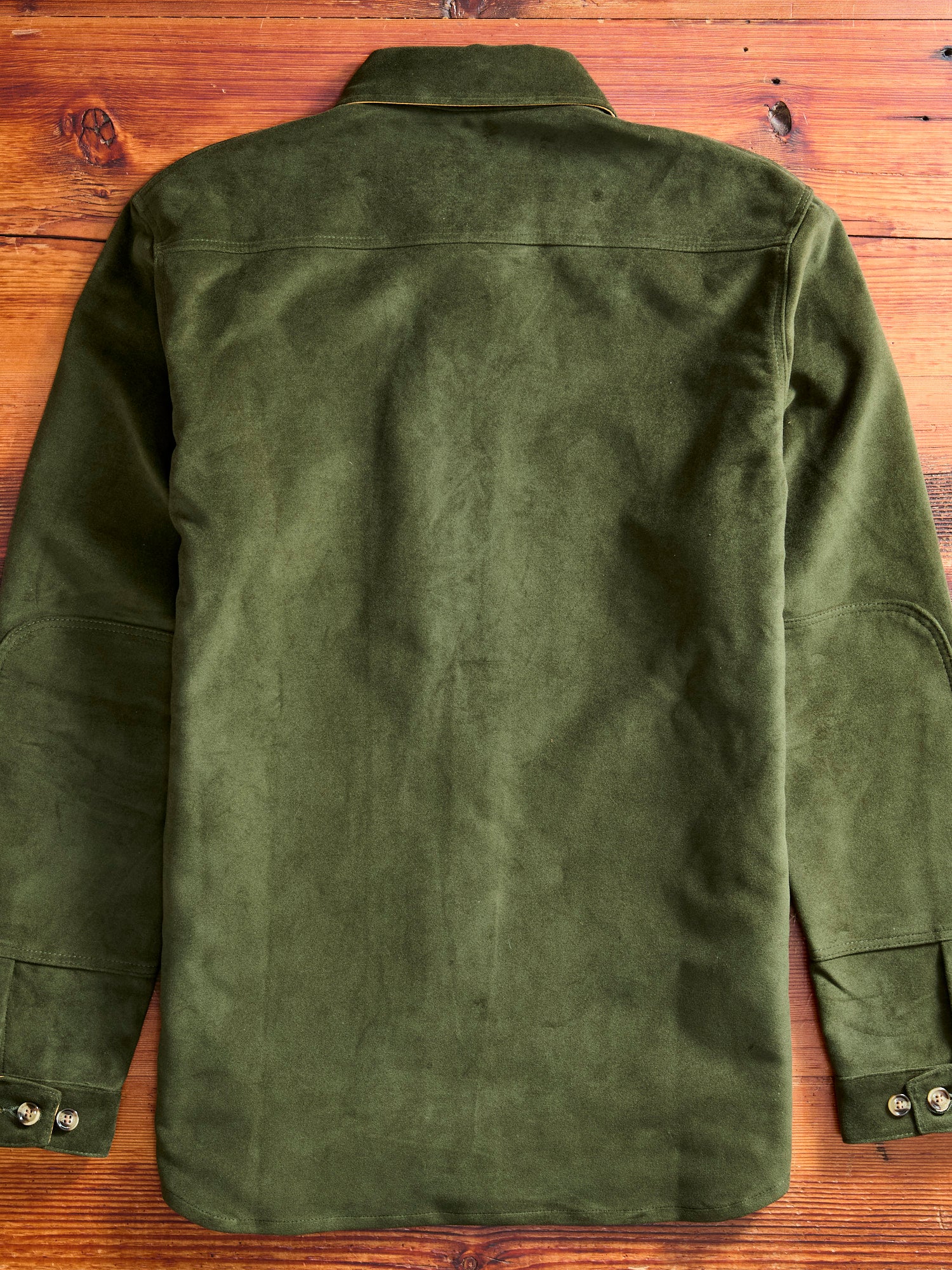 Crissman Overshirt in Loden Moleskin – Blue Owl Workshop