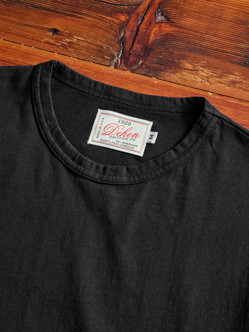 Heavy Duty Tee in Dark Charcoal