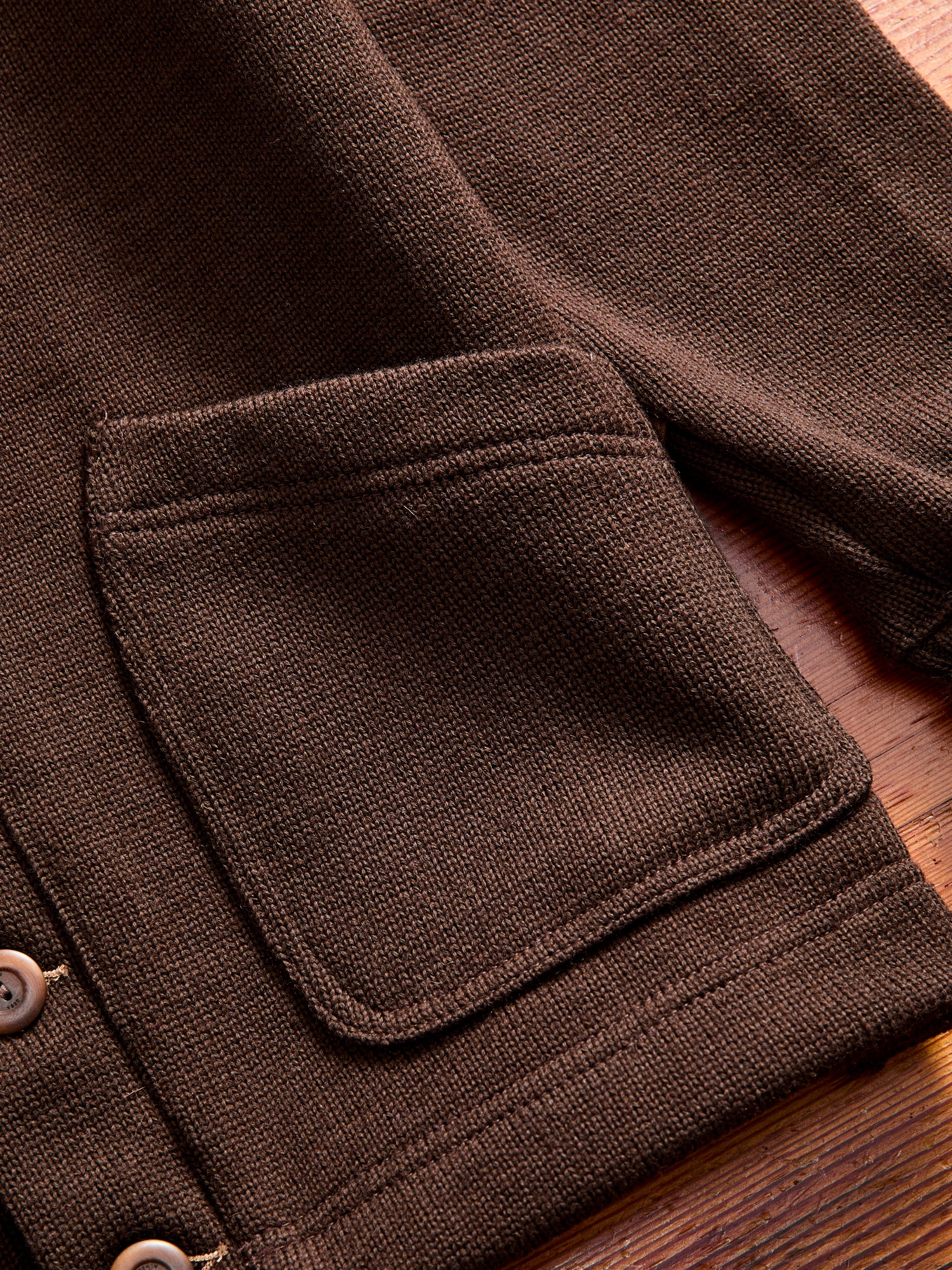 Shawl Sweater Coat in Brown – Blue Owl Workshop