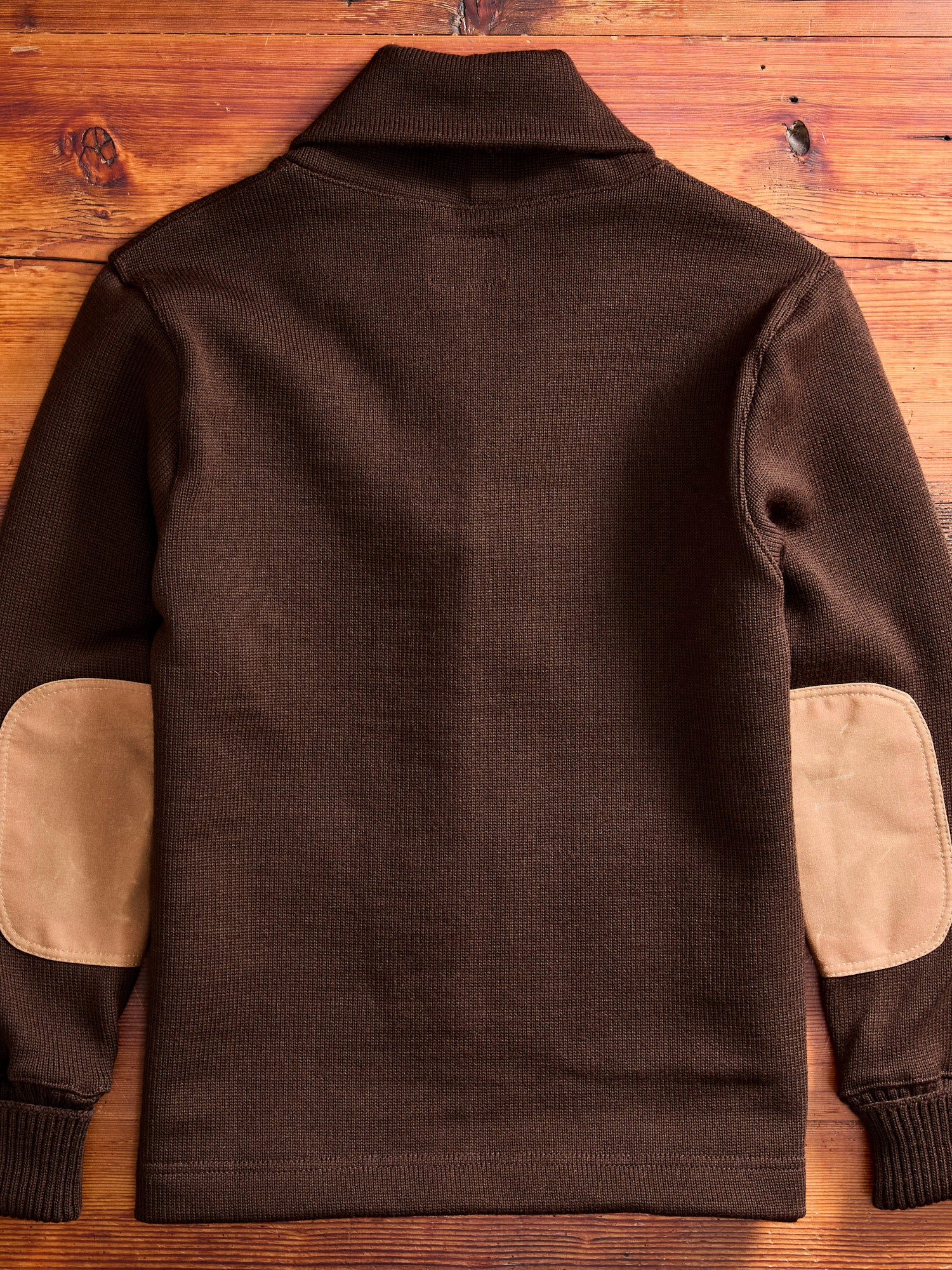 Shawl Sweater Coat in Brown – Blue Owl Workshop