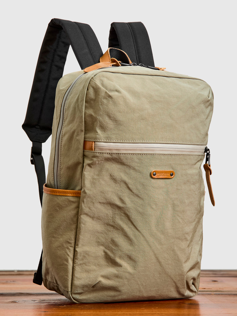 Root Square Backpack in Beige – Blue Owl Workshop