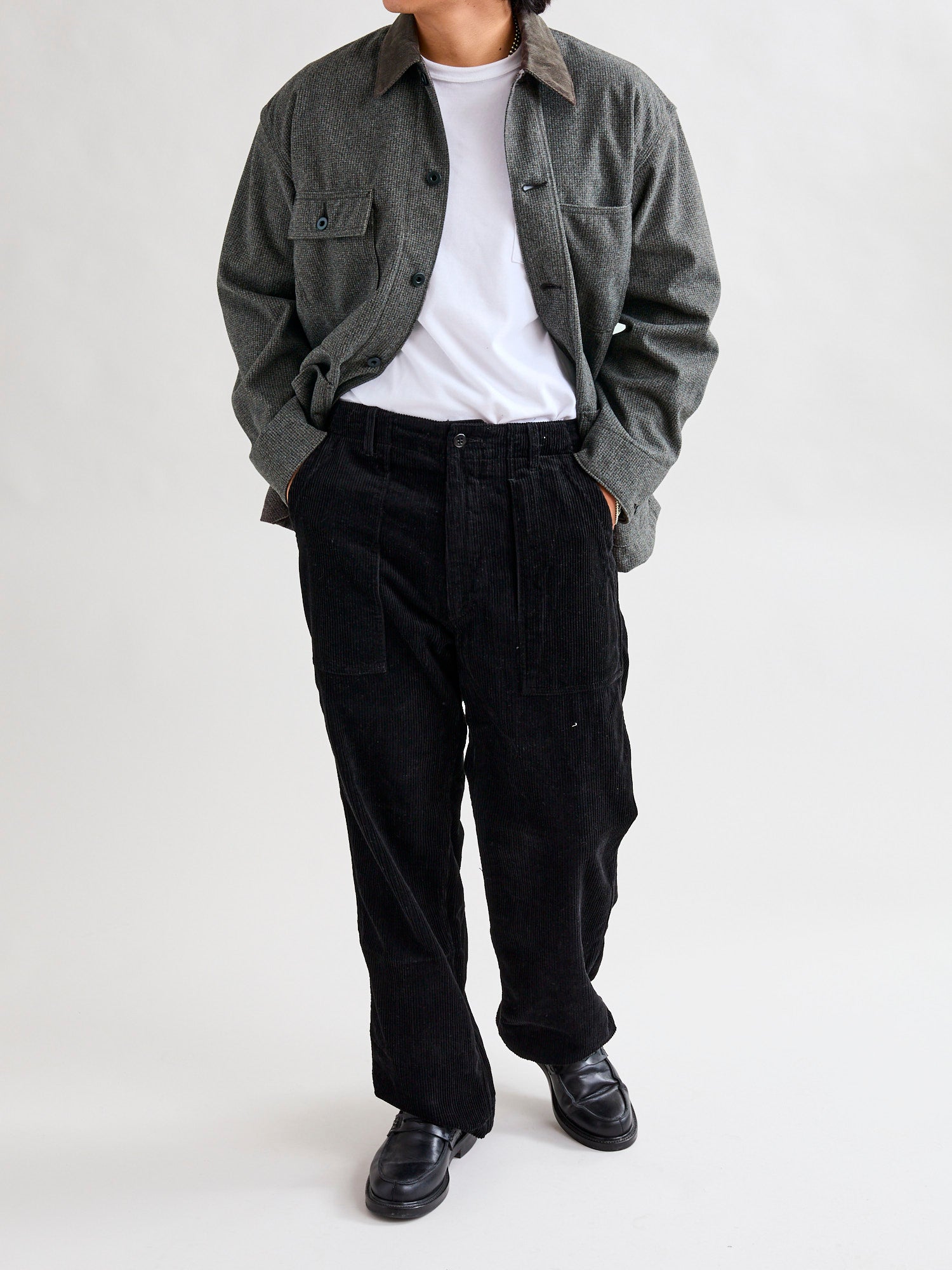 Relaxed Fit Coverall in Brown Herringbone – Blue Owl Workshop