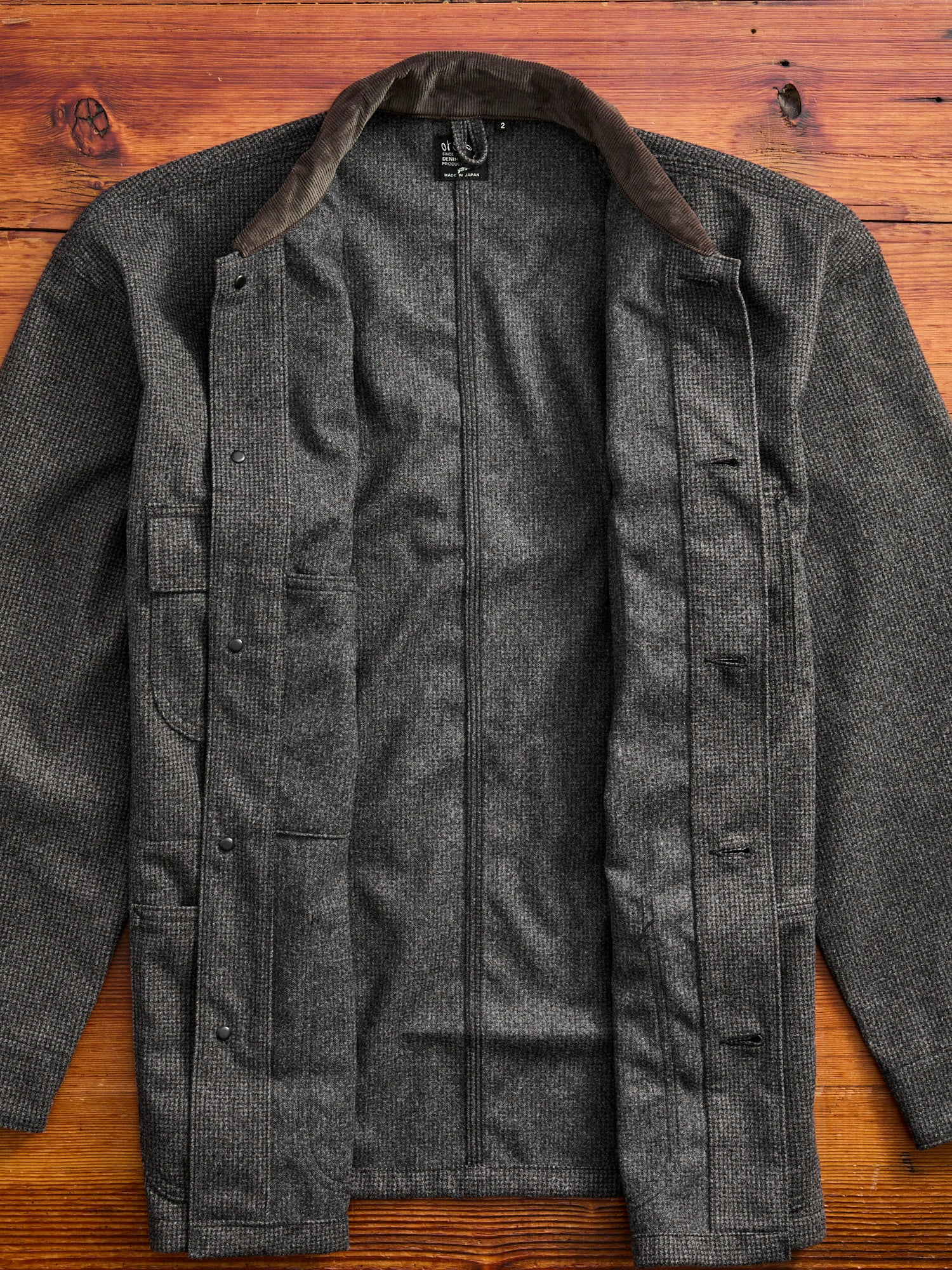 Relaxed Fit Coverall in Brown Herringbone – Blue Owl Workshop