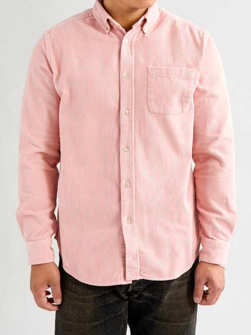Lobo Button-Up Shirt in Old Rose