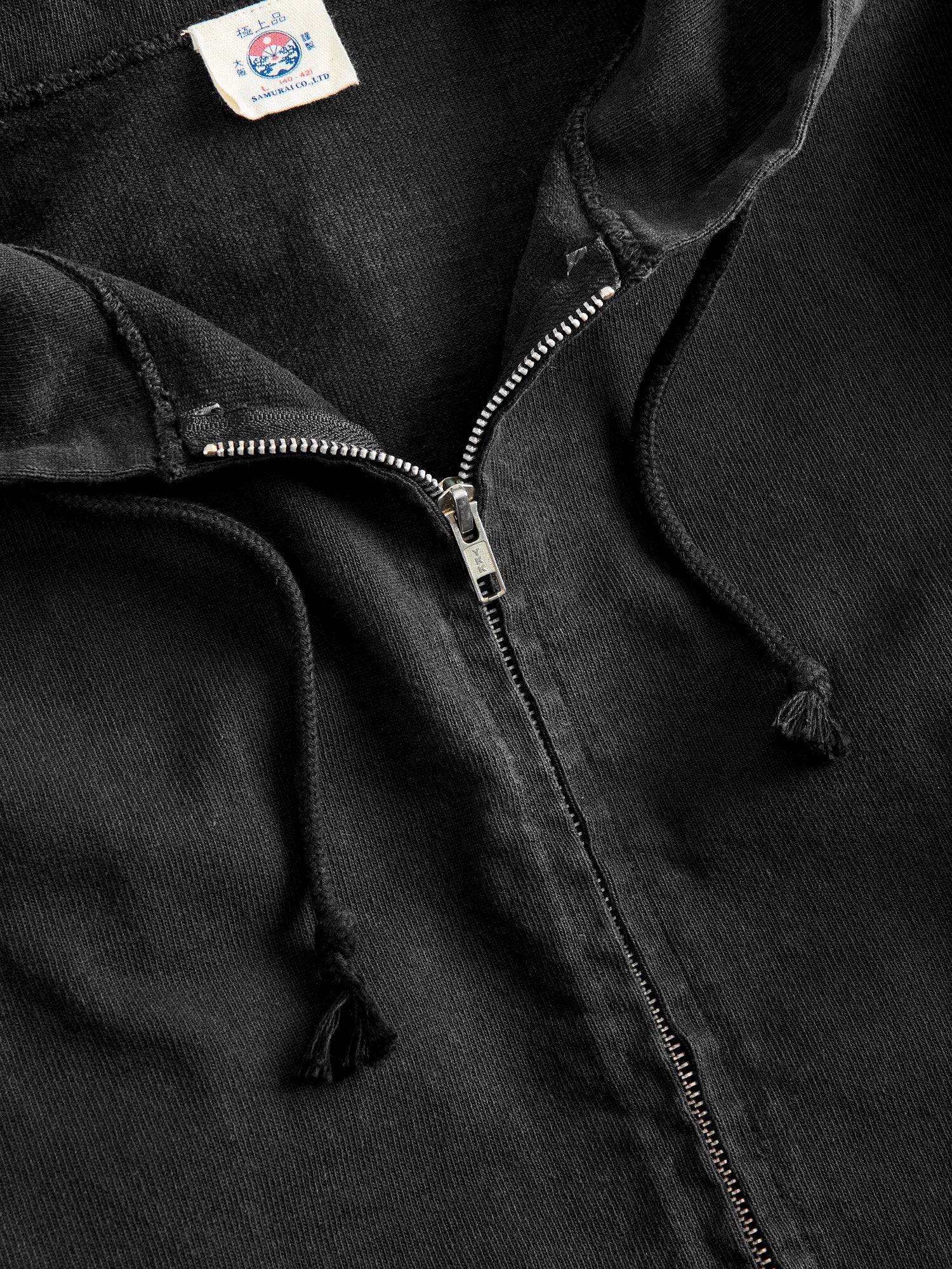 Extra Heavyweight Jersey Zip Hoodie in Black – Blue Owl Workshop