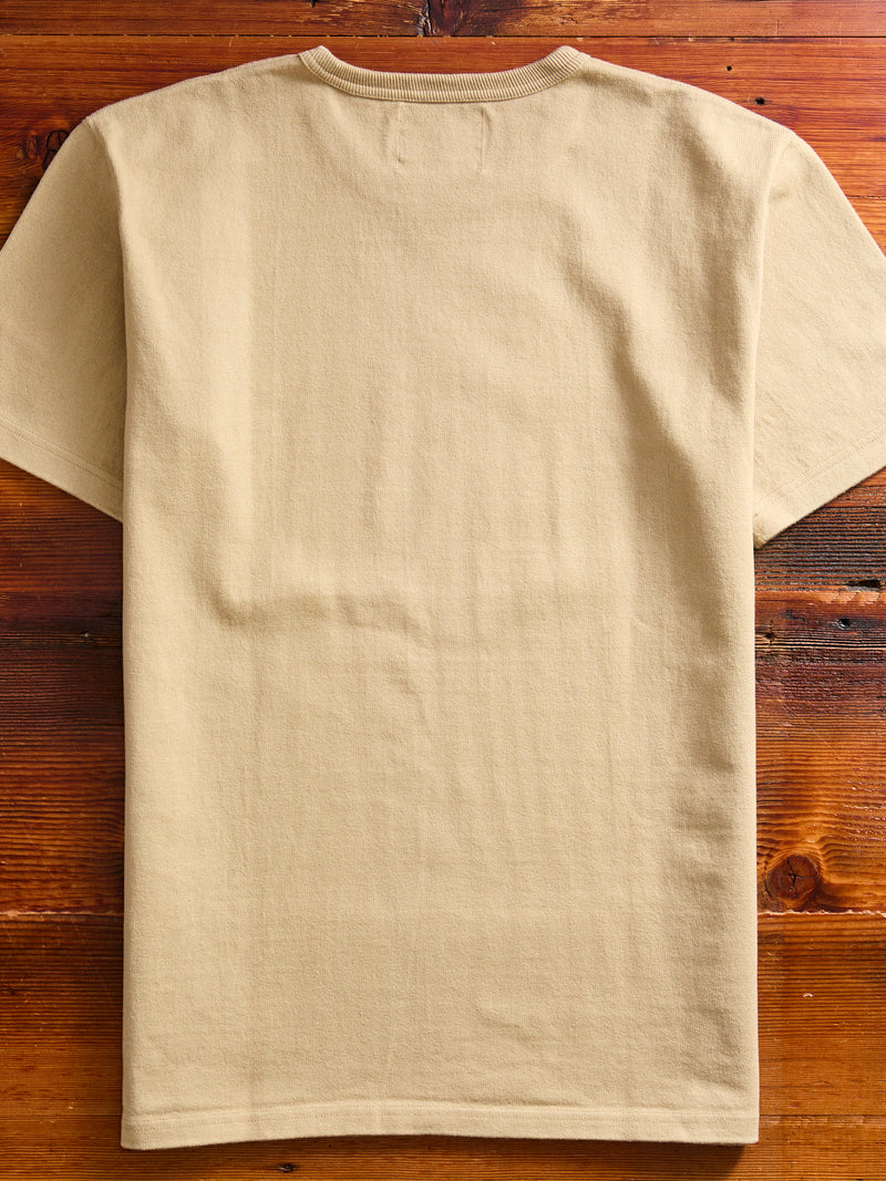 Double Heavyweight 12.1oz T-Shirt in Sand