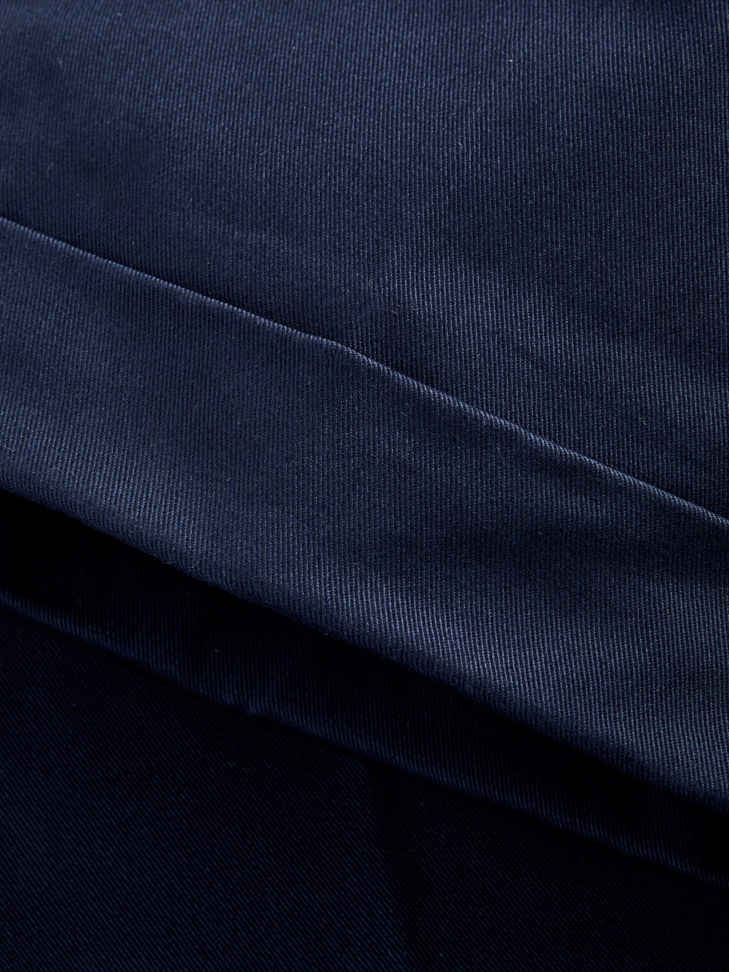 2-Pleat Twill Trousers in Navy – Blue Owl Workshop