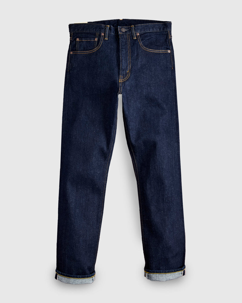 11.8oz Indigo Stretch Selvedge Denim - Tapered Fit