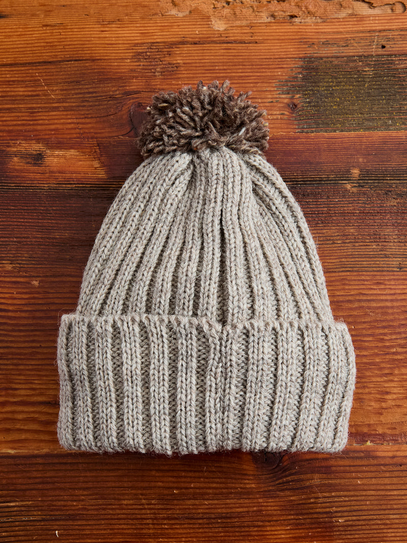 Bon-Bon Watch Cap in Natural