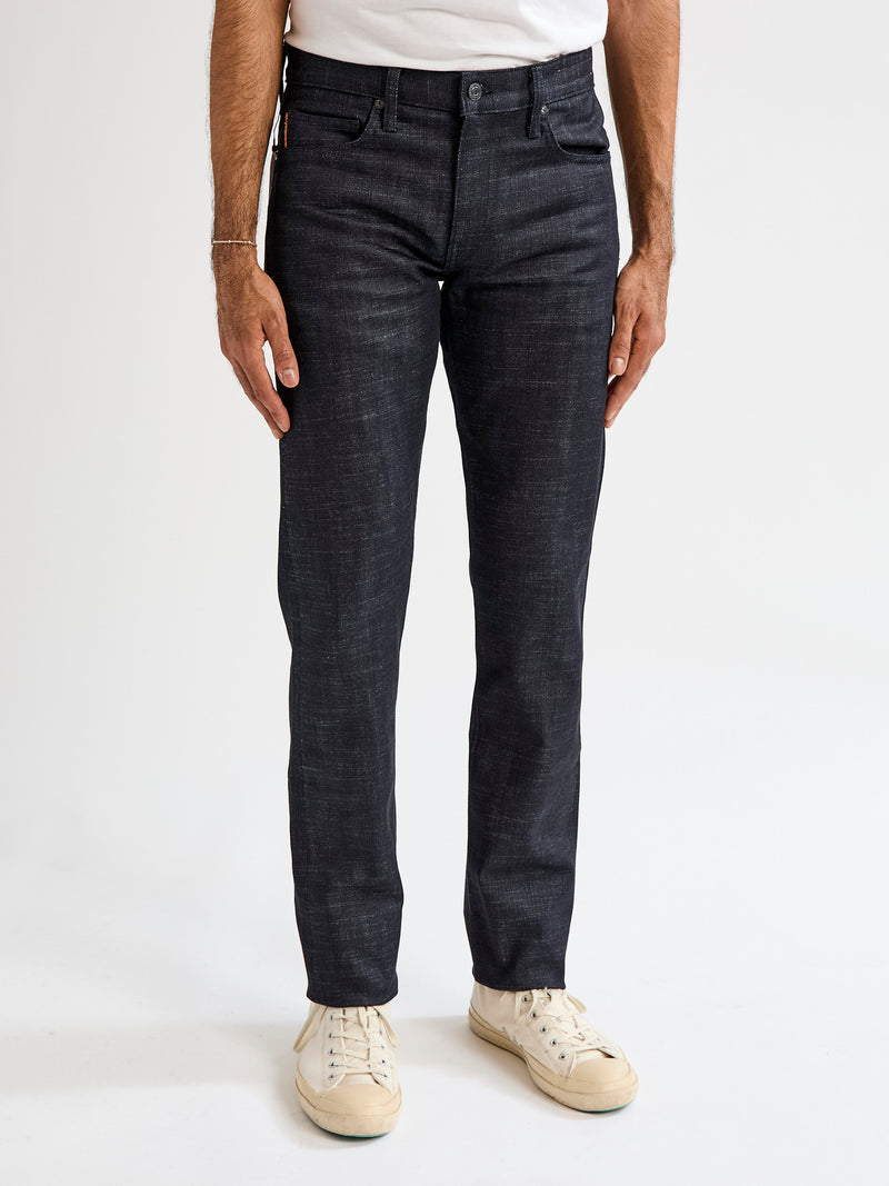 "Etched" 13oz Stretch Selvedge Denim - Pen Slim