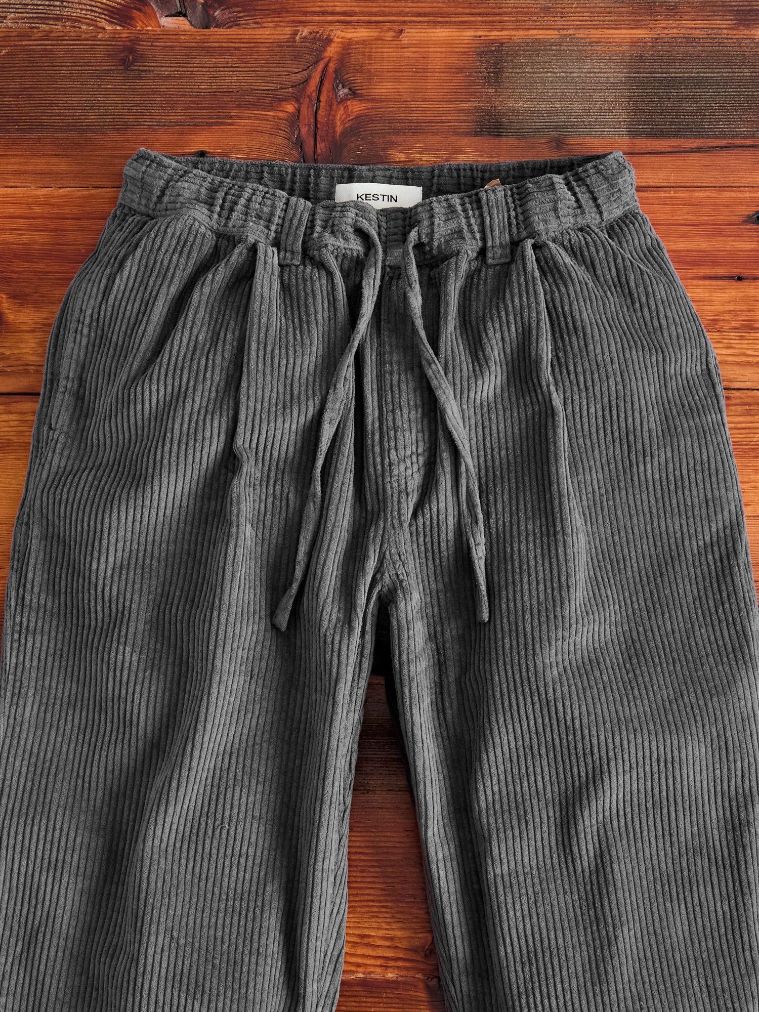 Doune Corduroy Pants in Charcoal Jumbo Cord – Blue Owl Workshop
