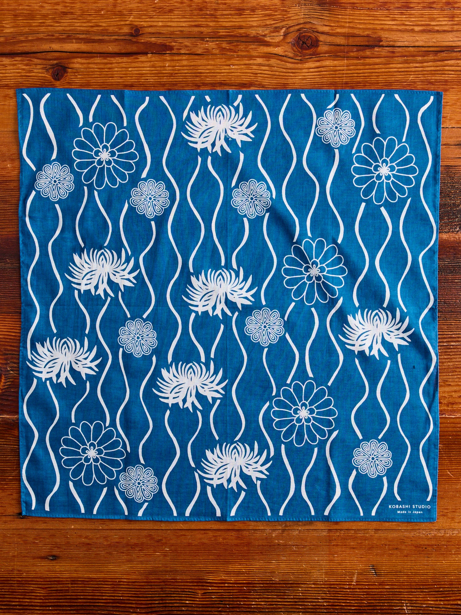 Bandana In Blue Blue Owl Workshop bandana-in-blue-blue-owl-workshop