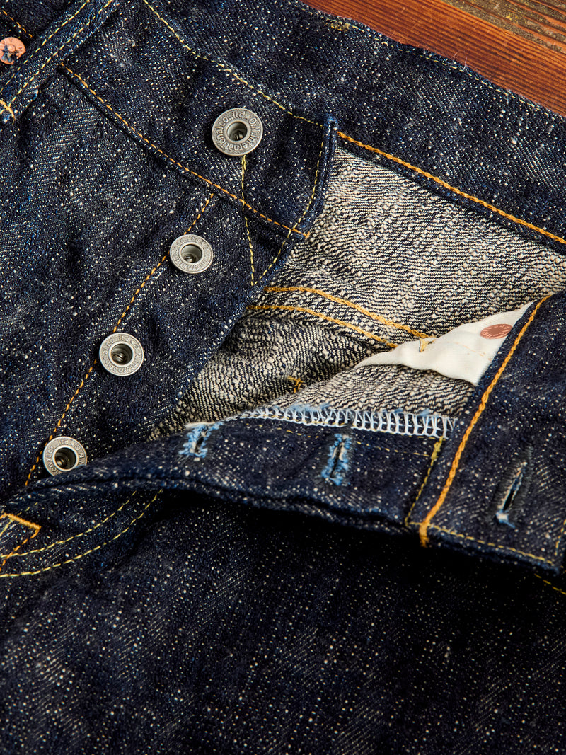 622 "Kasuri" 17oz Slub Selvedge Denim - Relaxed Tapered Fit