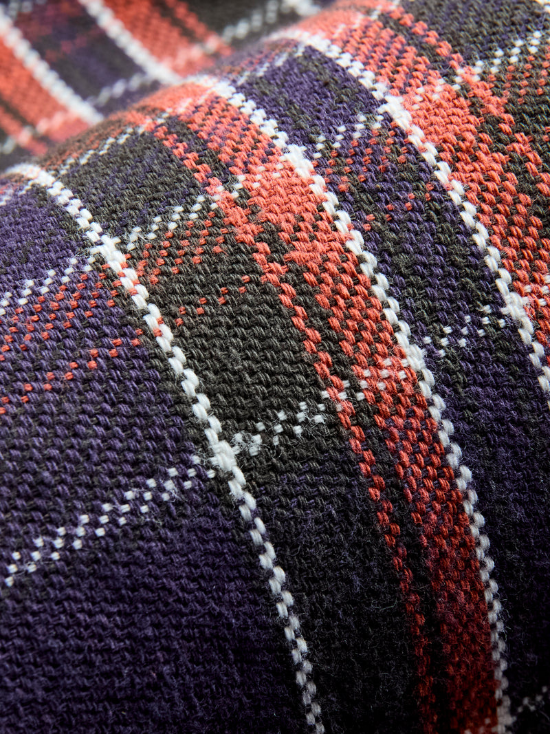 Heavy Flannel Shirt in Purple