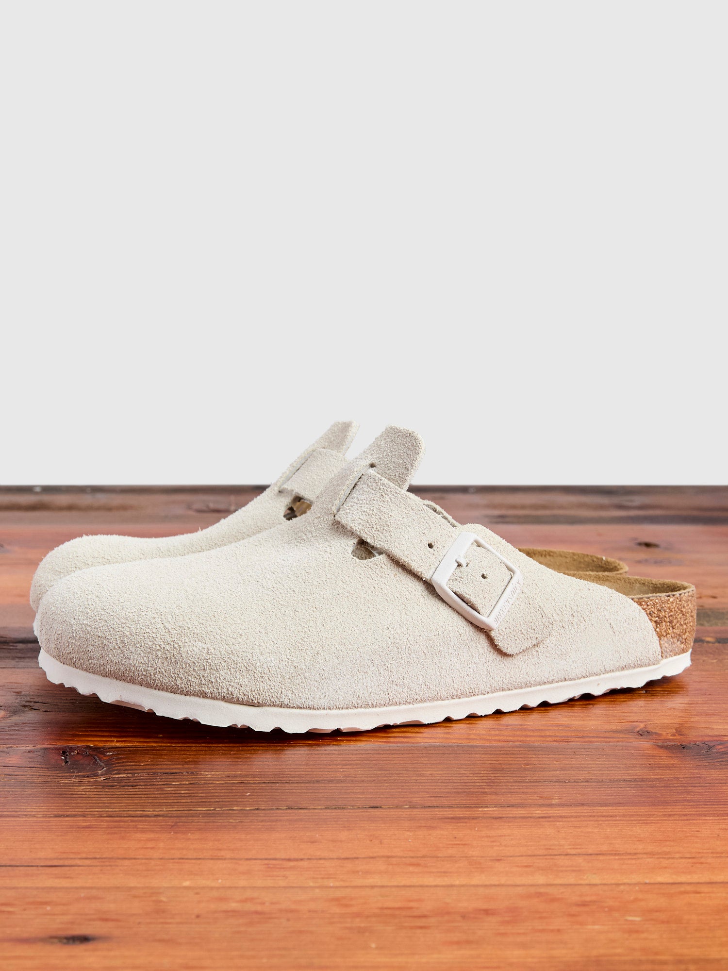 Boston Clog in Antique White – Blue Owl Workshop Boston Clog in Antique White – Blue Owl Workshop