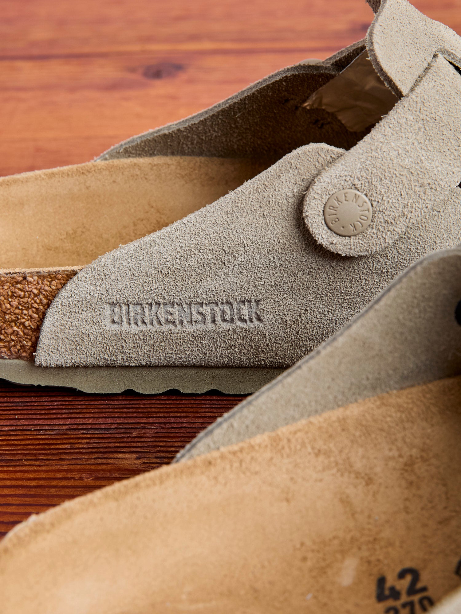 Boston Clog in Faded Khaki – Blue Owl Workshop