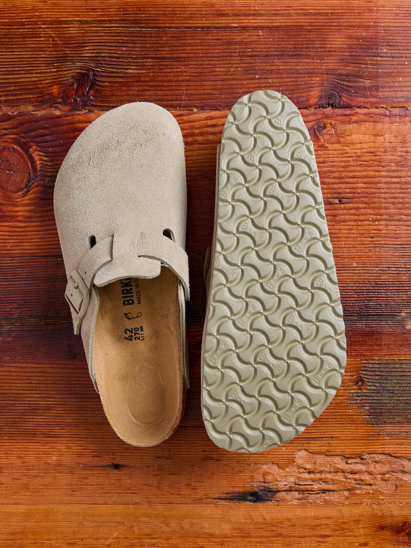 Boston Clog in Faded Khaki – Blue Owl Workshop - Main Image