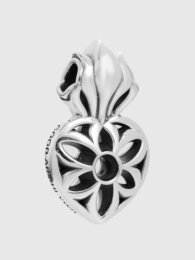Sacred Rosette Pendant in Sterling Silver