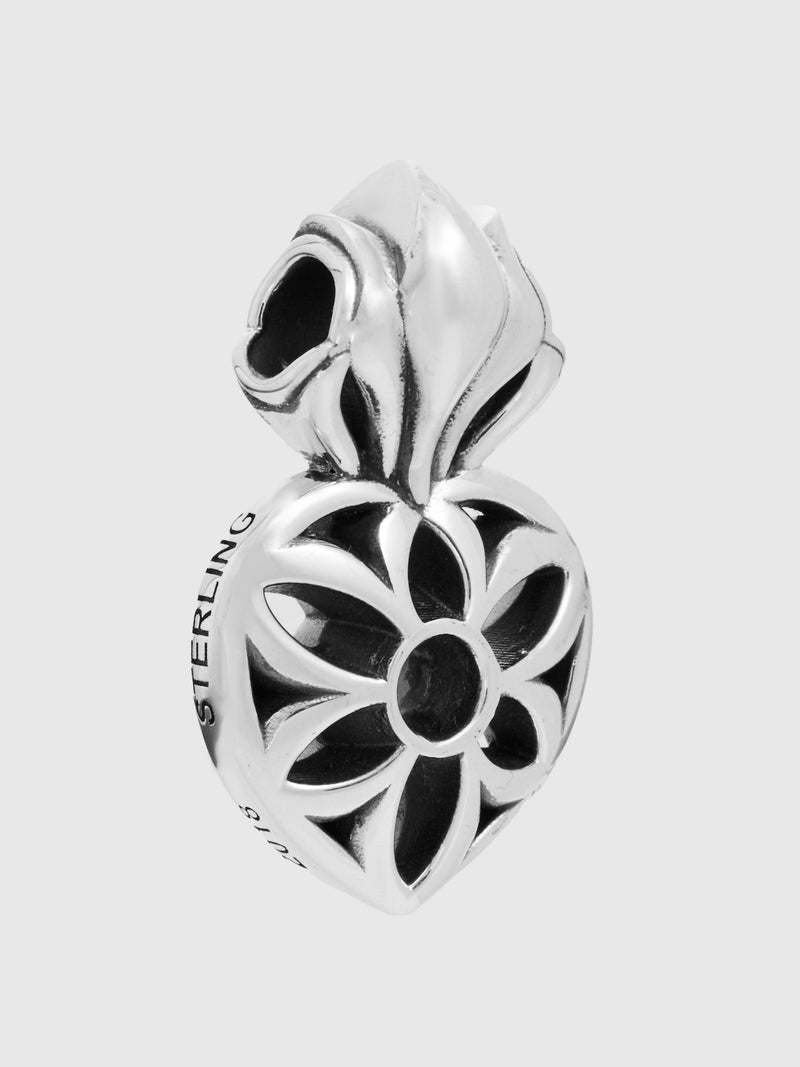 Sacred Rosette Pendant in Sterling Silver