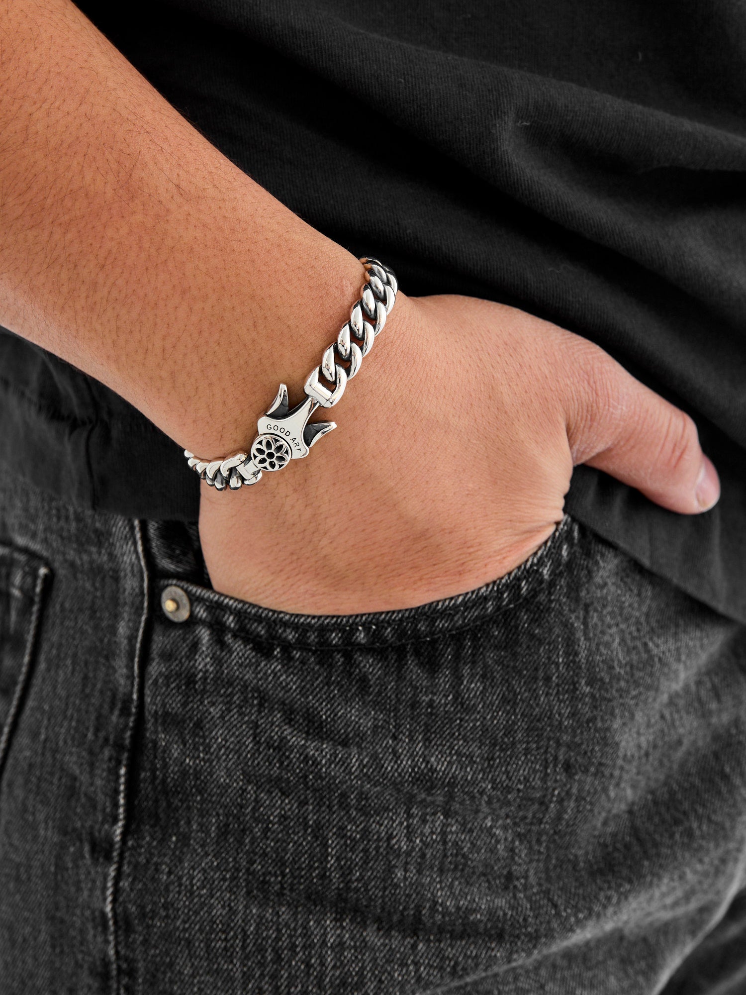 Model 10 Bracelet Size 4A in Sterling Silver – Blue Owl Workshop