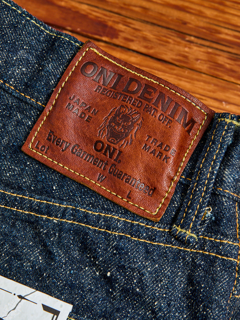 246-CCD "Crushed Concrete" 15oz Selvedge Denim - Clean Straight Fit