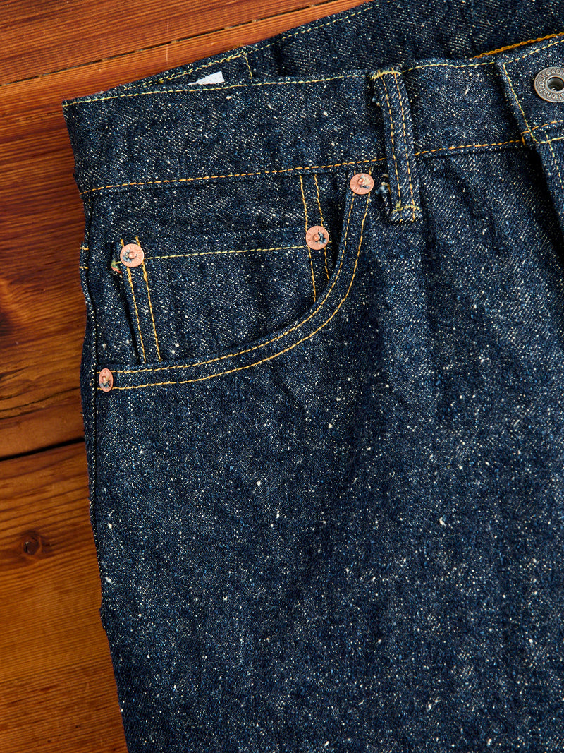246-CCD "Crushed Concrete" 15oz Selvedge Denim - Clean Straight Fit
