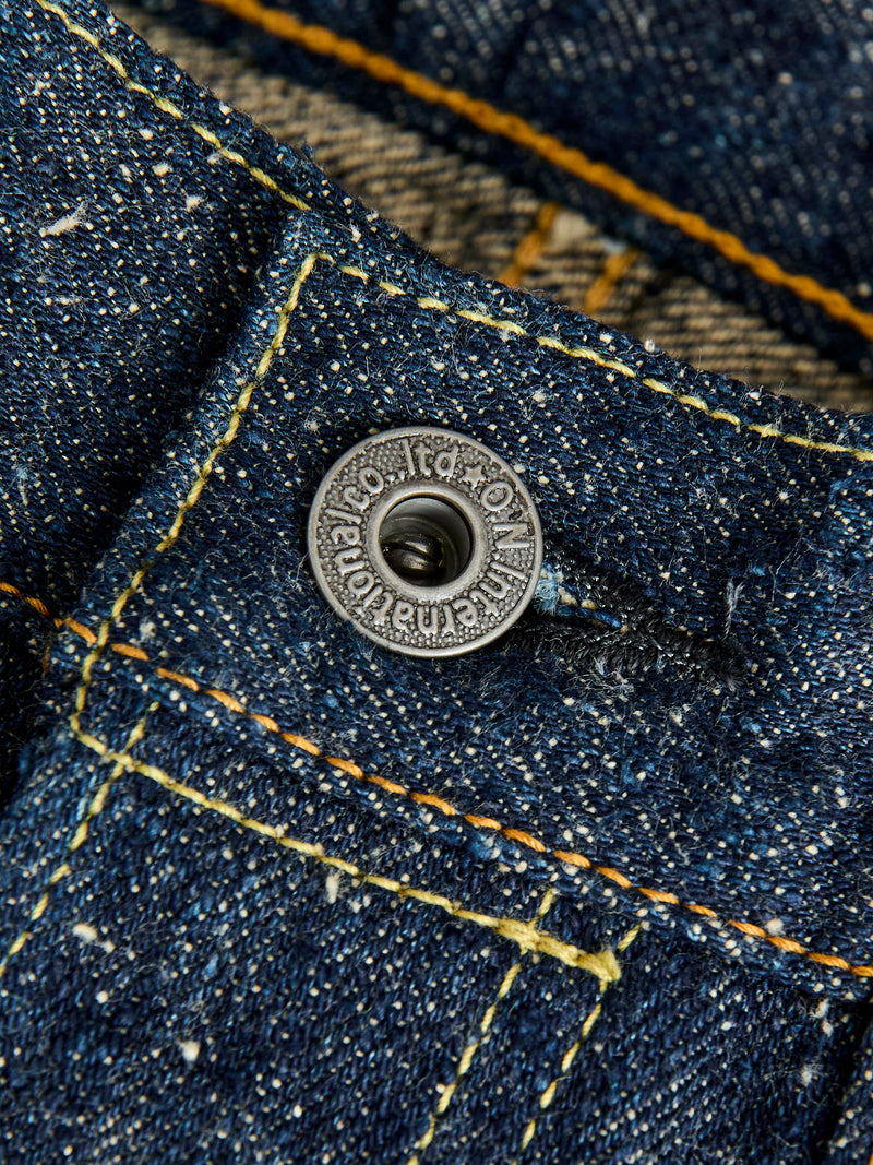 246-CCD "Crushed Concrete" 15oz Selvedge Denim - Clean Straight Fit