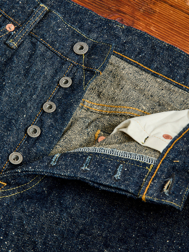 246-CCD "Crushed Concrete" 15oz Selvedge Denim - Clean Straight Fit