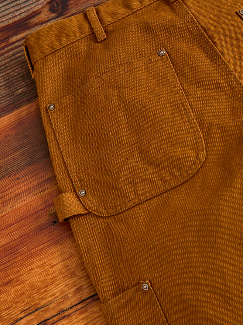 Double Knee Painter Pants in Golden Brown