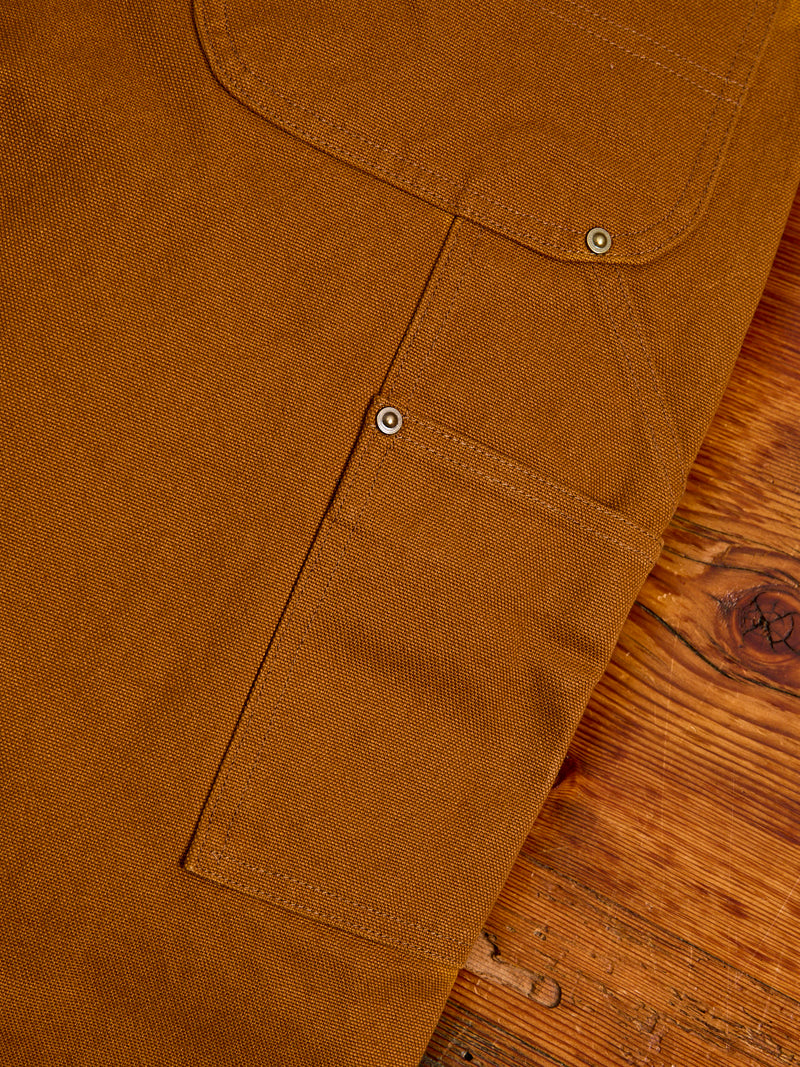 Double Knee Painter Pants in Golden Brown