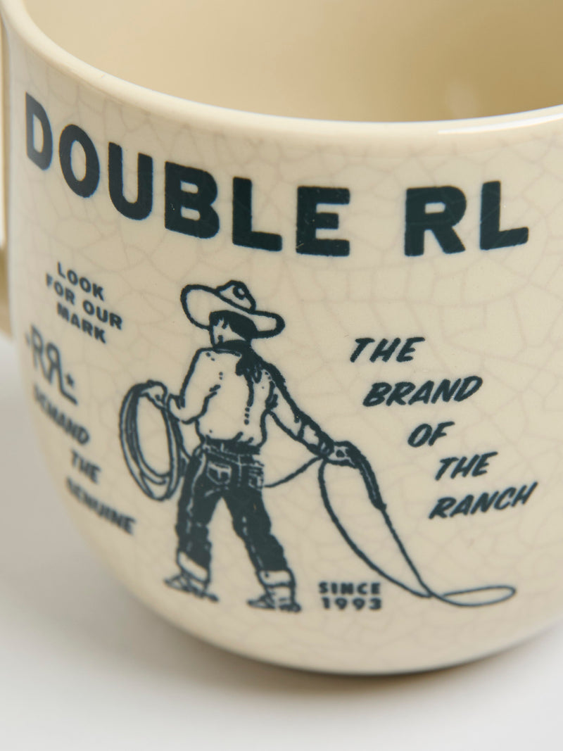 Cowboy Mug in Cream Stoneware
