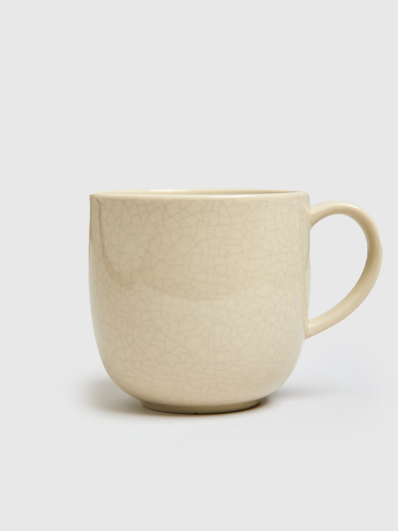 Cowboy Mug in Cream Stoneware