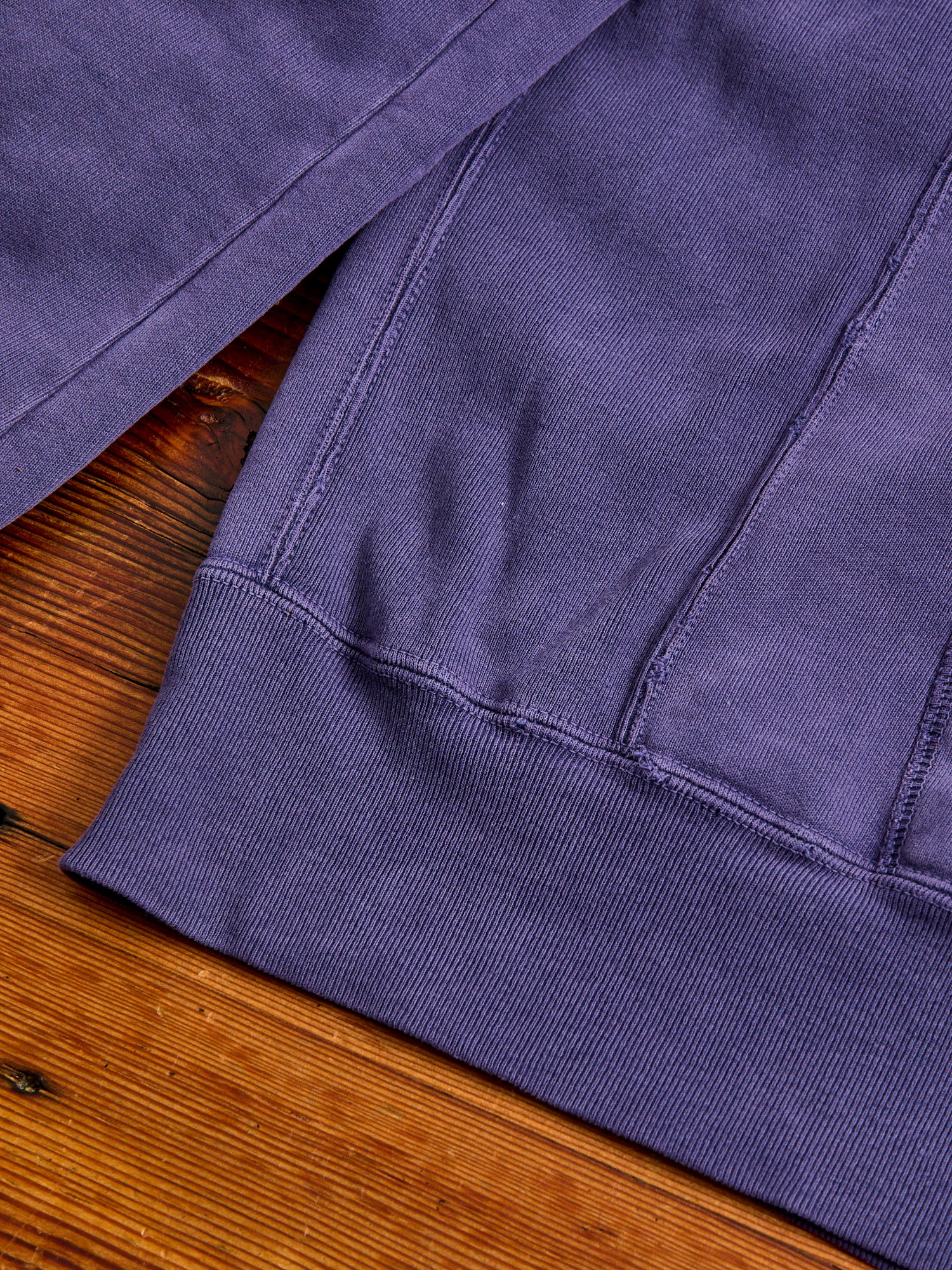Special Finish Zip Hoodie in Purple Navy – Blue Owl Workshop