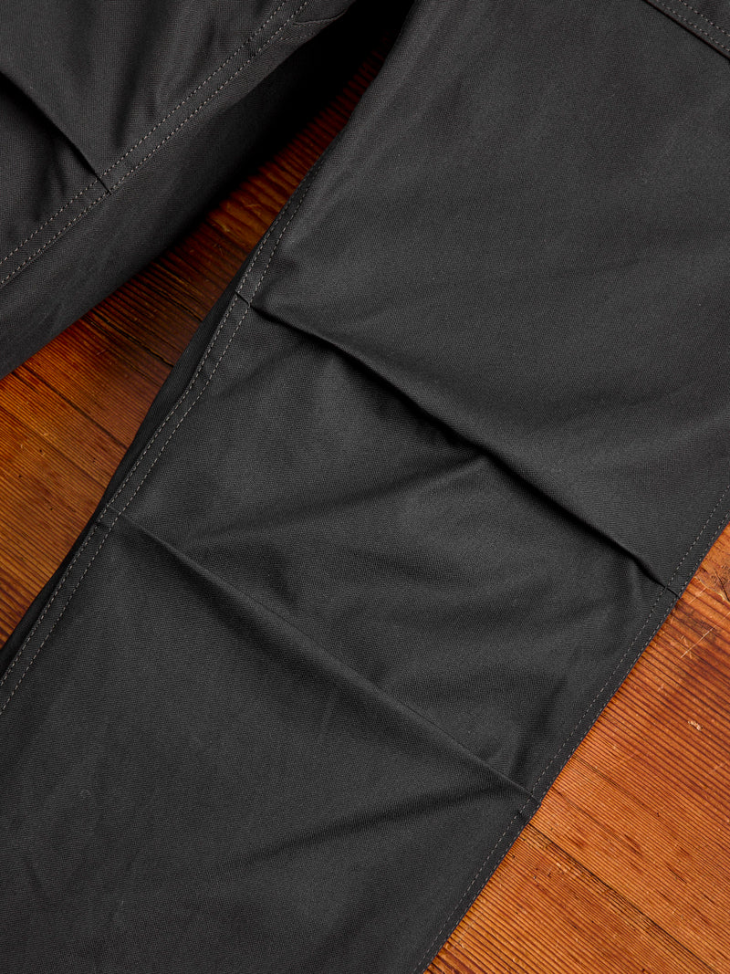 Duck Canvas Overgrown Fatigue Pants in Charcoal