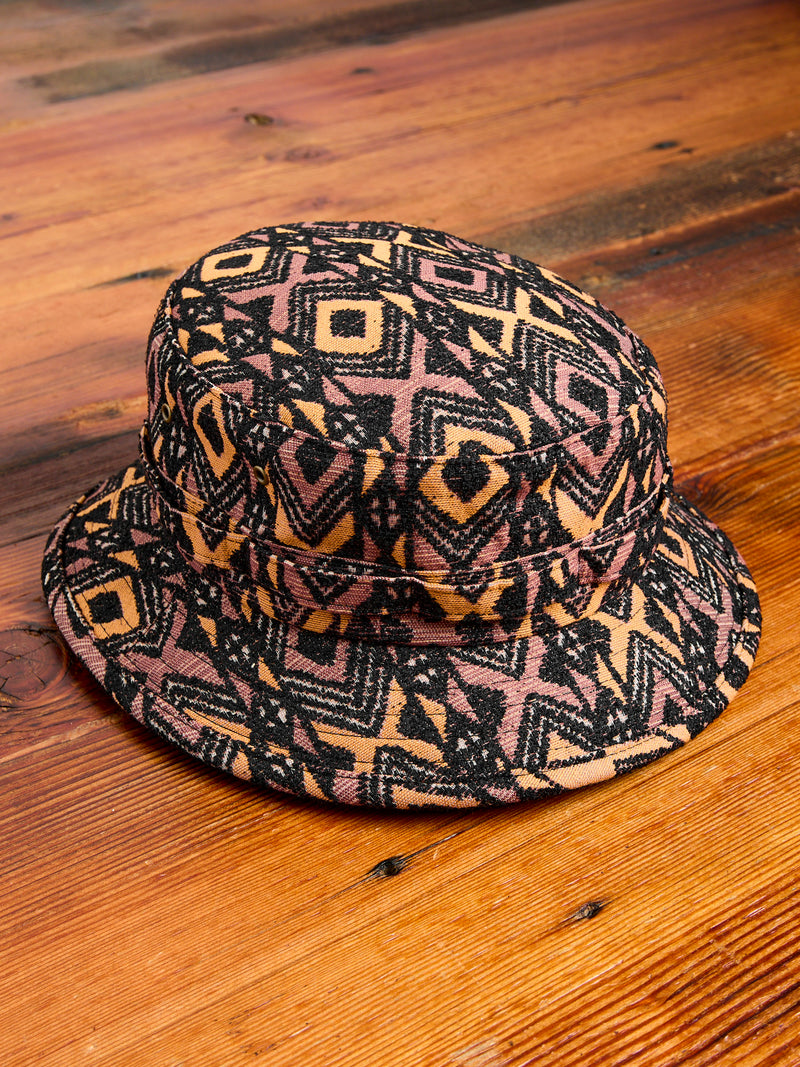 Jungle Hat in Batik Brown