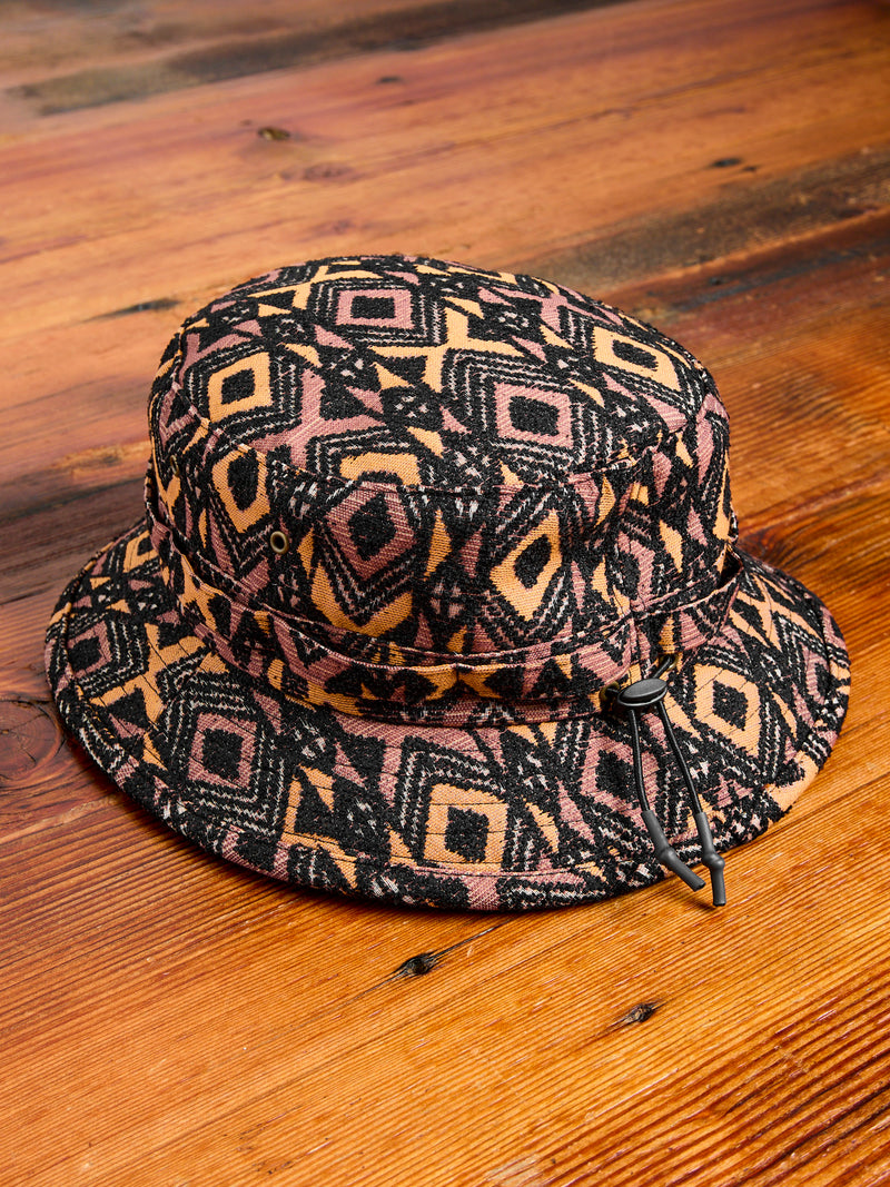 Jungle Hat in Batik Brown
