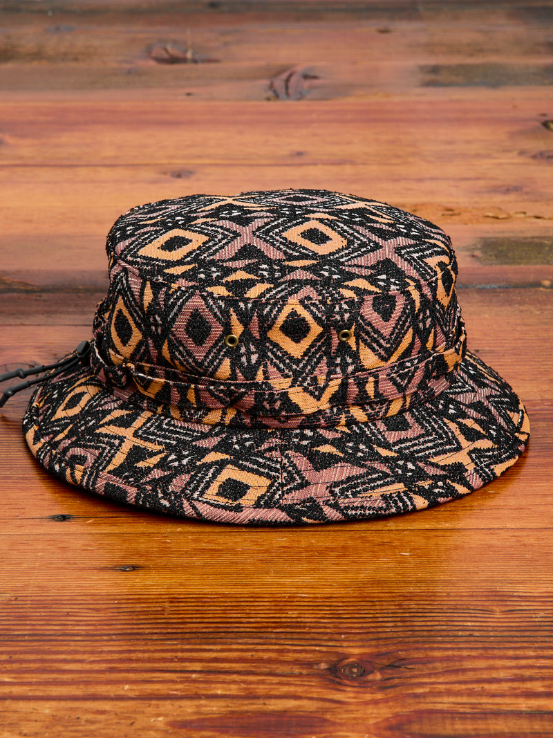 Jungle Hat in Batik Brown