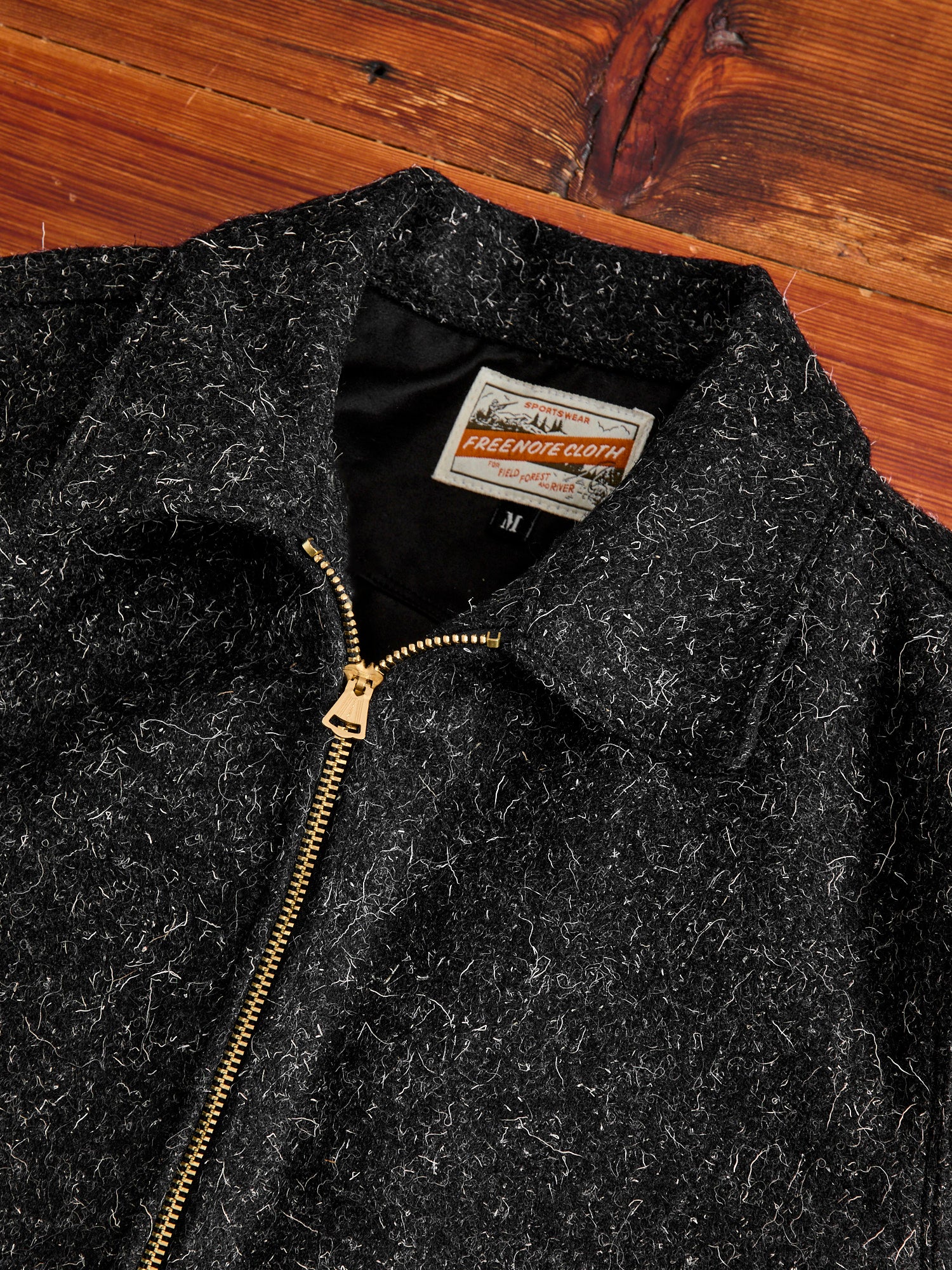 Alcorn Jacket in Black Wool – Blue Owl Workshop