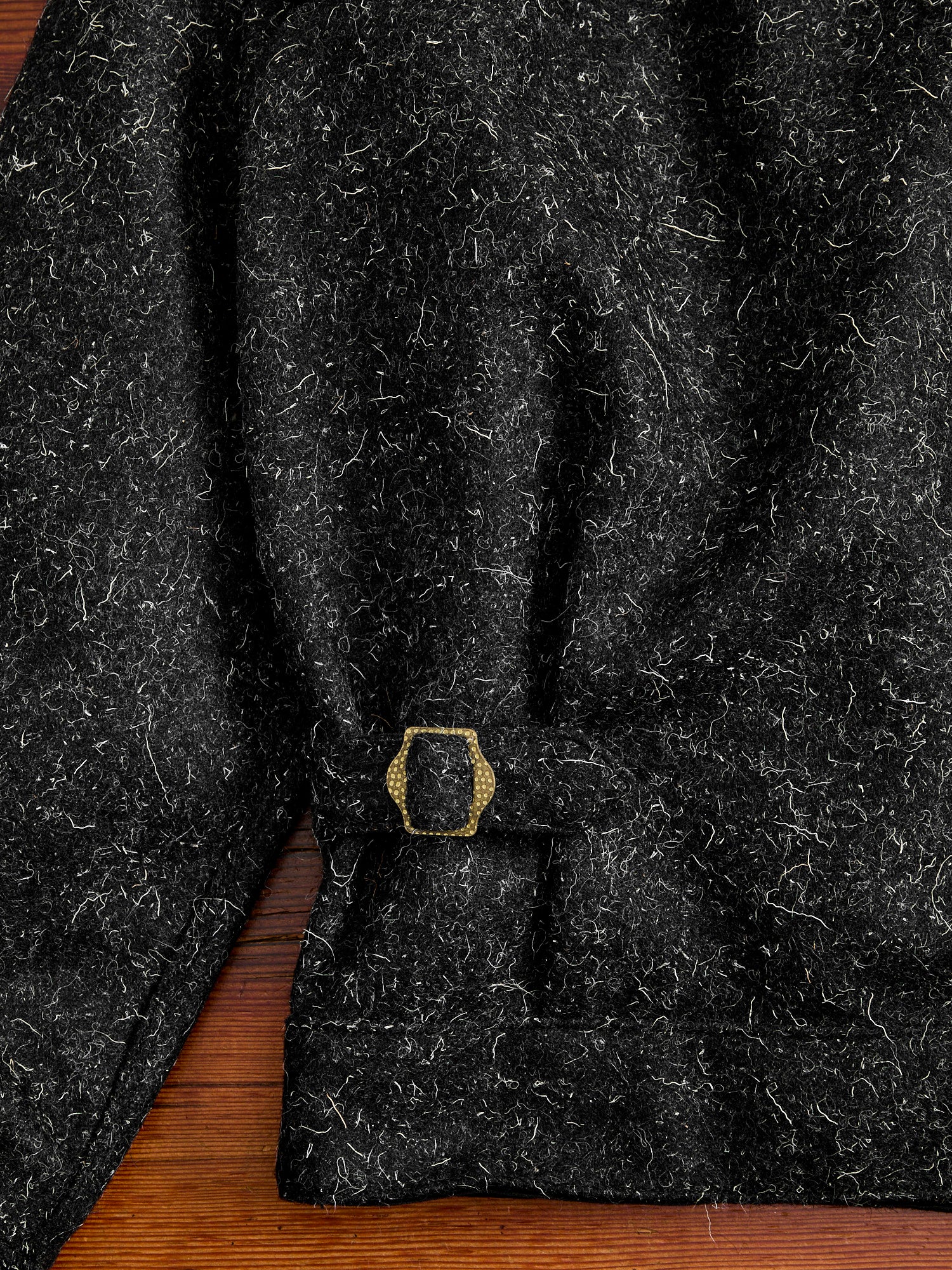 Alcorn Jacket in Black Wool – Blue Owl Workshop