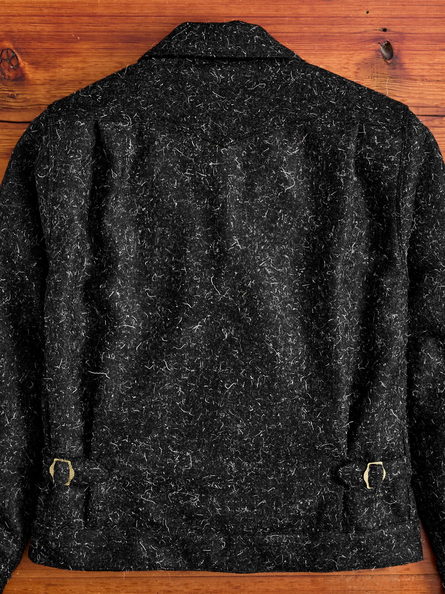 Alcorn Jacket in Black Wool – Blue Owl Workshop