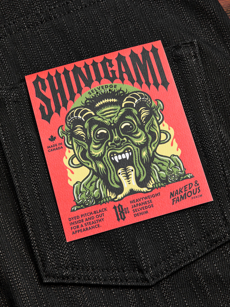"Shinigami" 18oz Slub Selvedge Denim - Easy Guy Fit