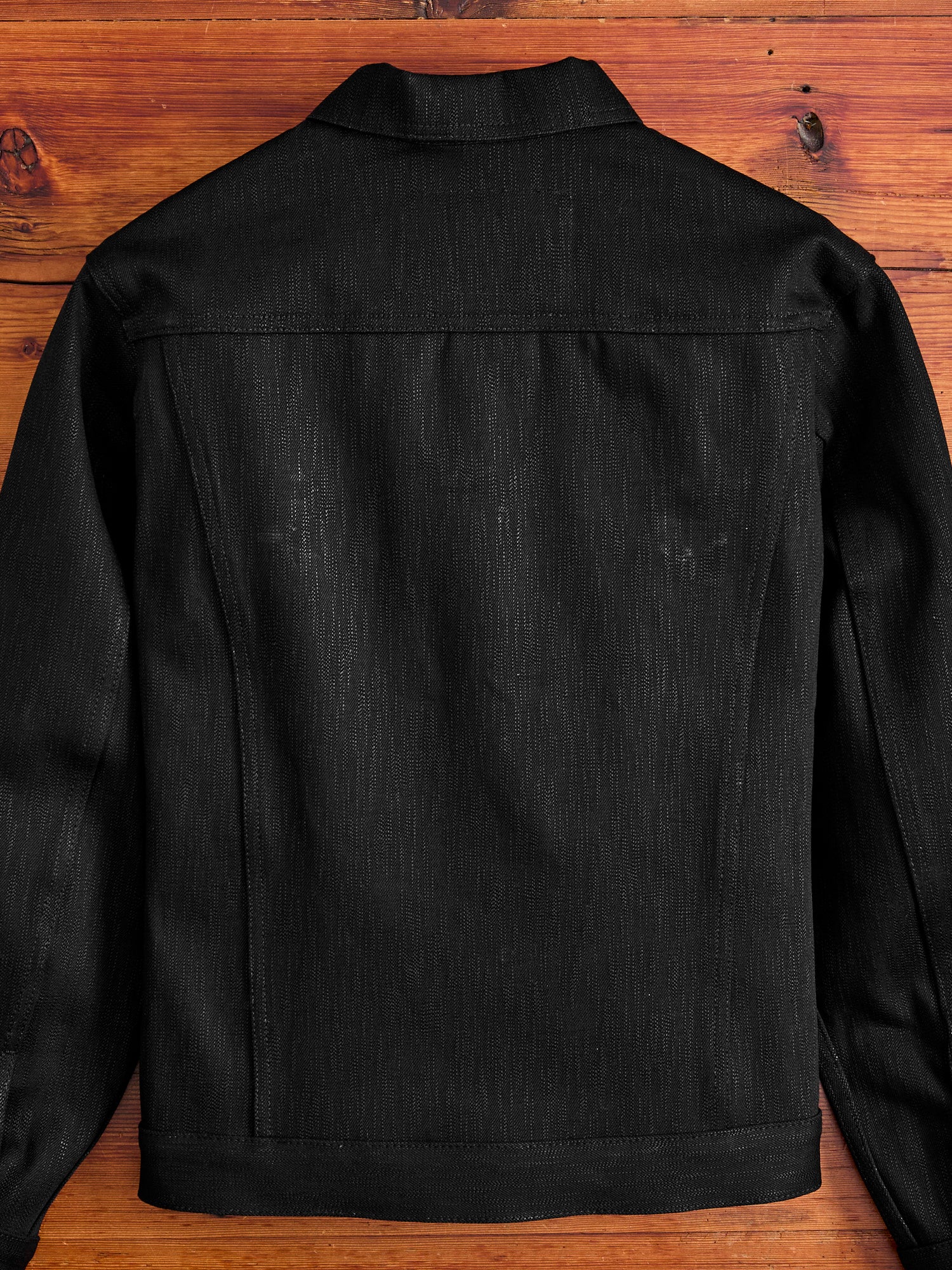 STAMMBAUM◇BLACK DENIM JACKET/Gジャン/FREE/コットン/BLK/781001LAP2-B