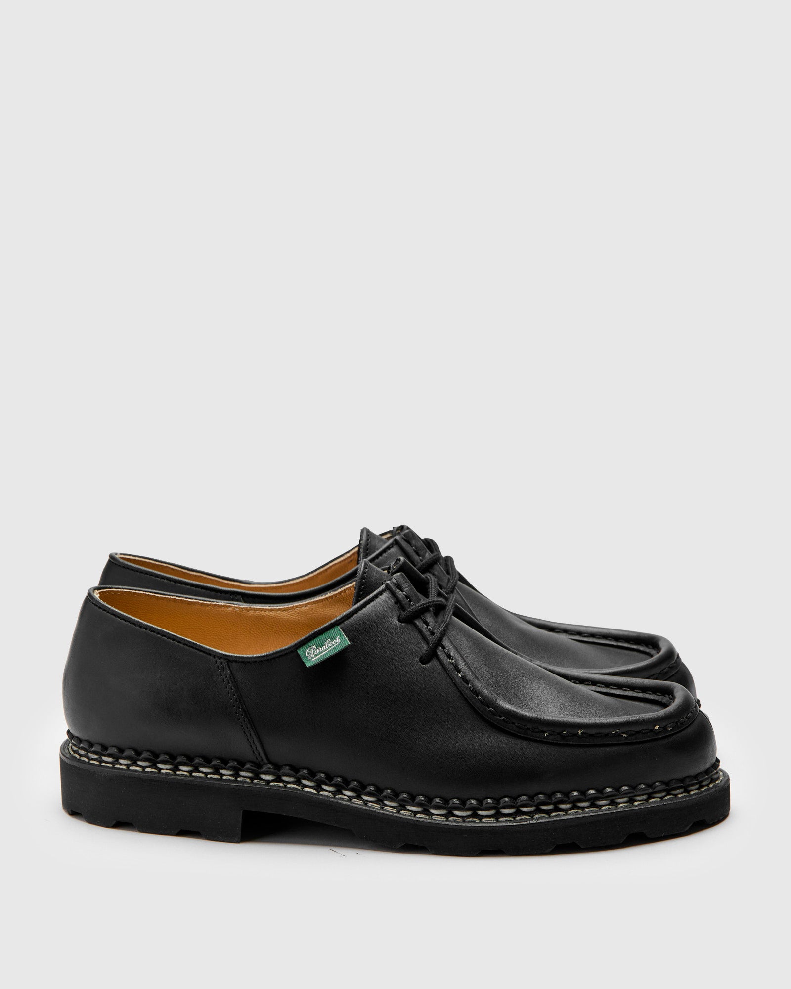 Michael Marche II Derby in Noire-Lis Noir – Blue Owl Workshop