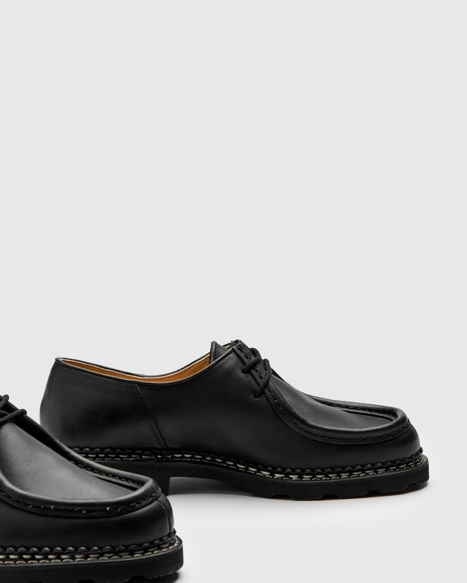 Michael Marche II Derby in Noire-Lis Noir – Blue Owl Workshop